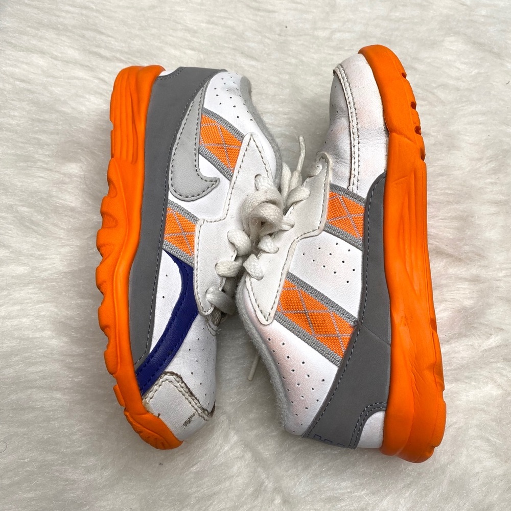 Orange/blue/white Nike